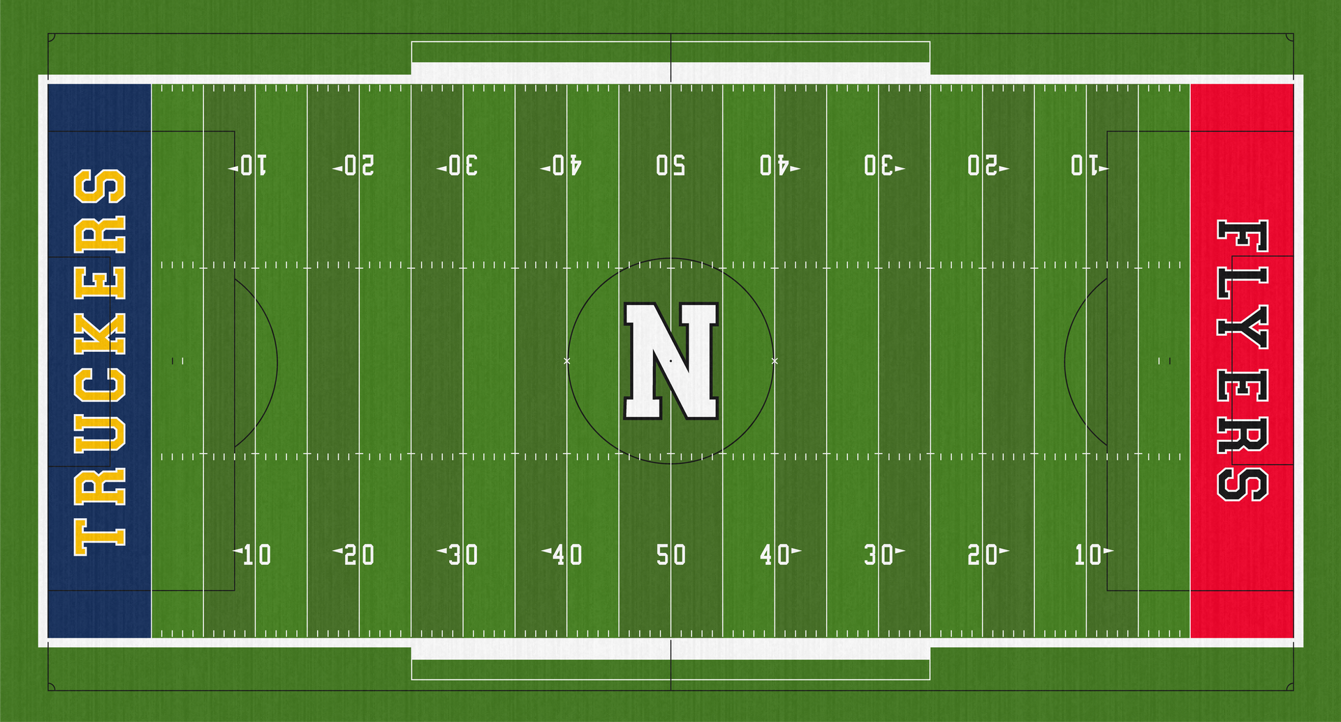 Contractors Stadium Norwalk St Parul Flyers High School Football Field Turf