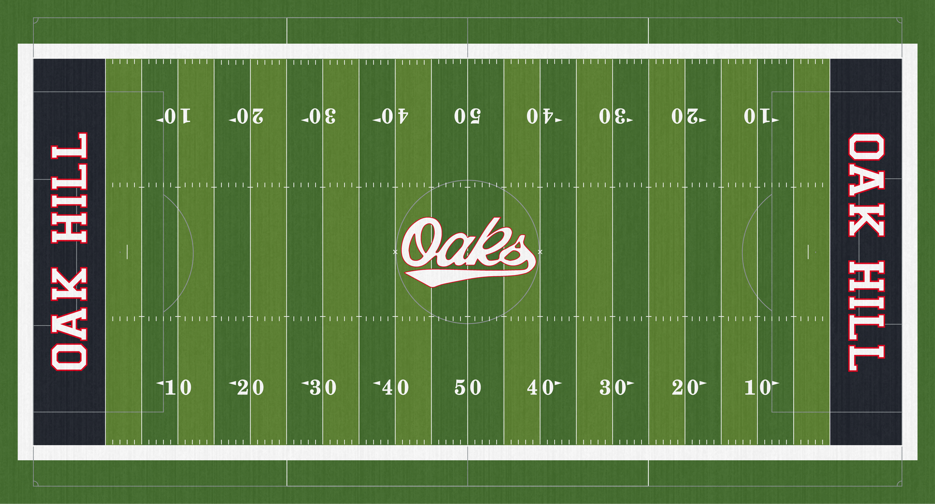 Oak Hill Oaks High School Turf Jackson County
