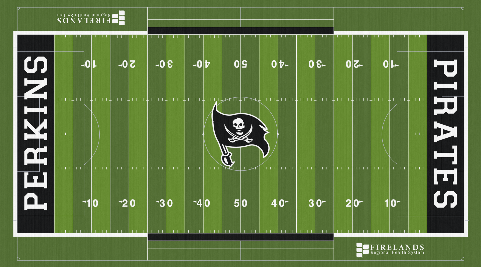 Firelands Regional Medical Center Field Perkins Pirates High School Football Turf