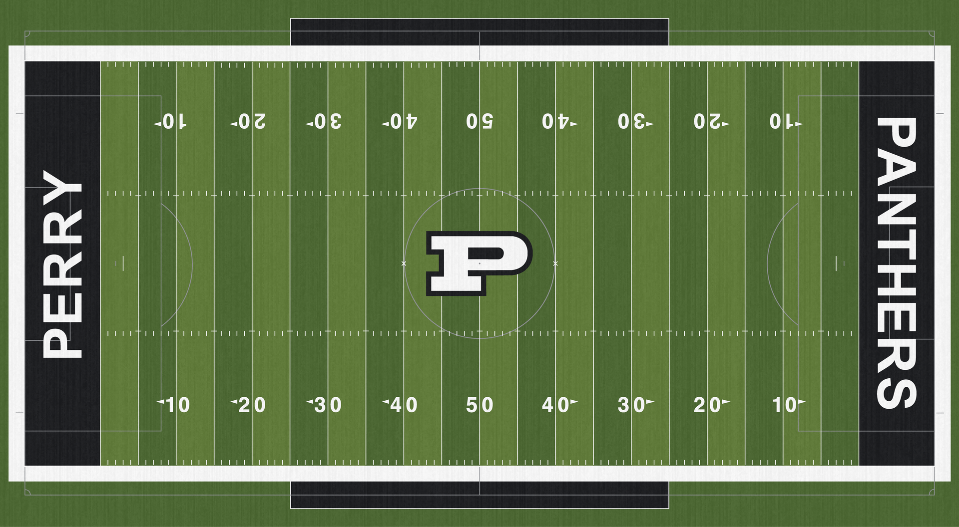 Perry Panthers Wakefield Stadium Football Turf