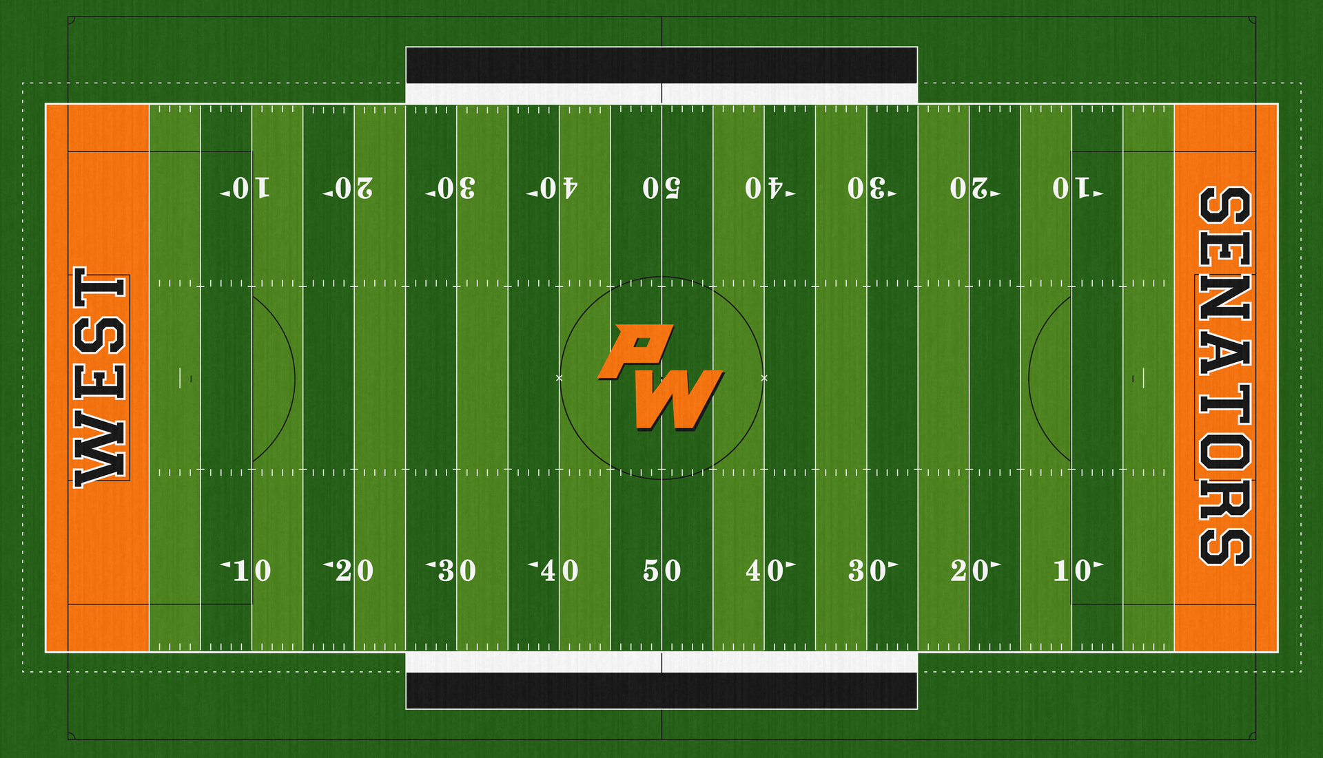 Portsmouth West High School Senators Turf The Rock