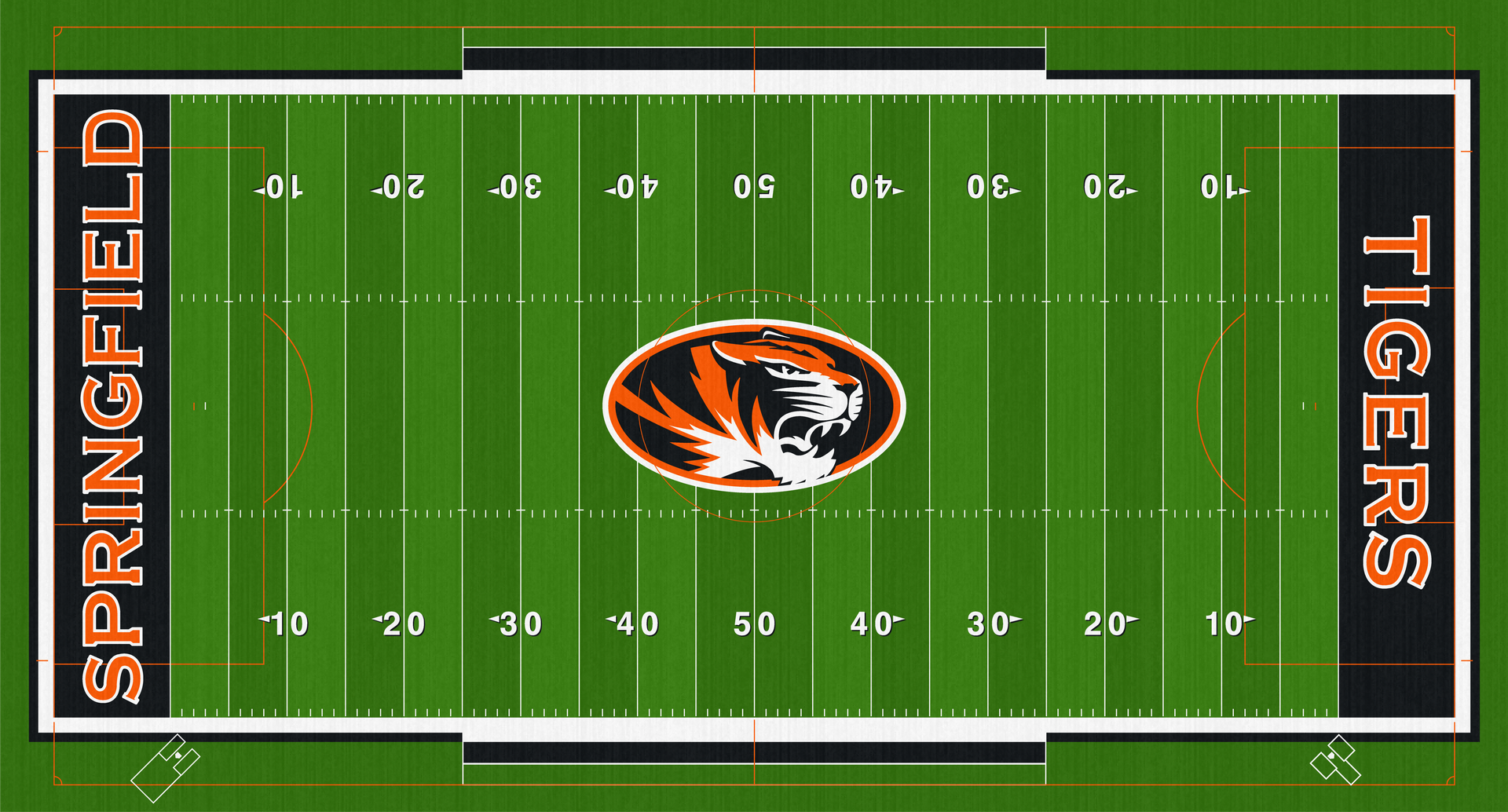 Springfield Community Stadium Tigers New Middletown Ohio