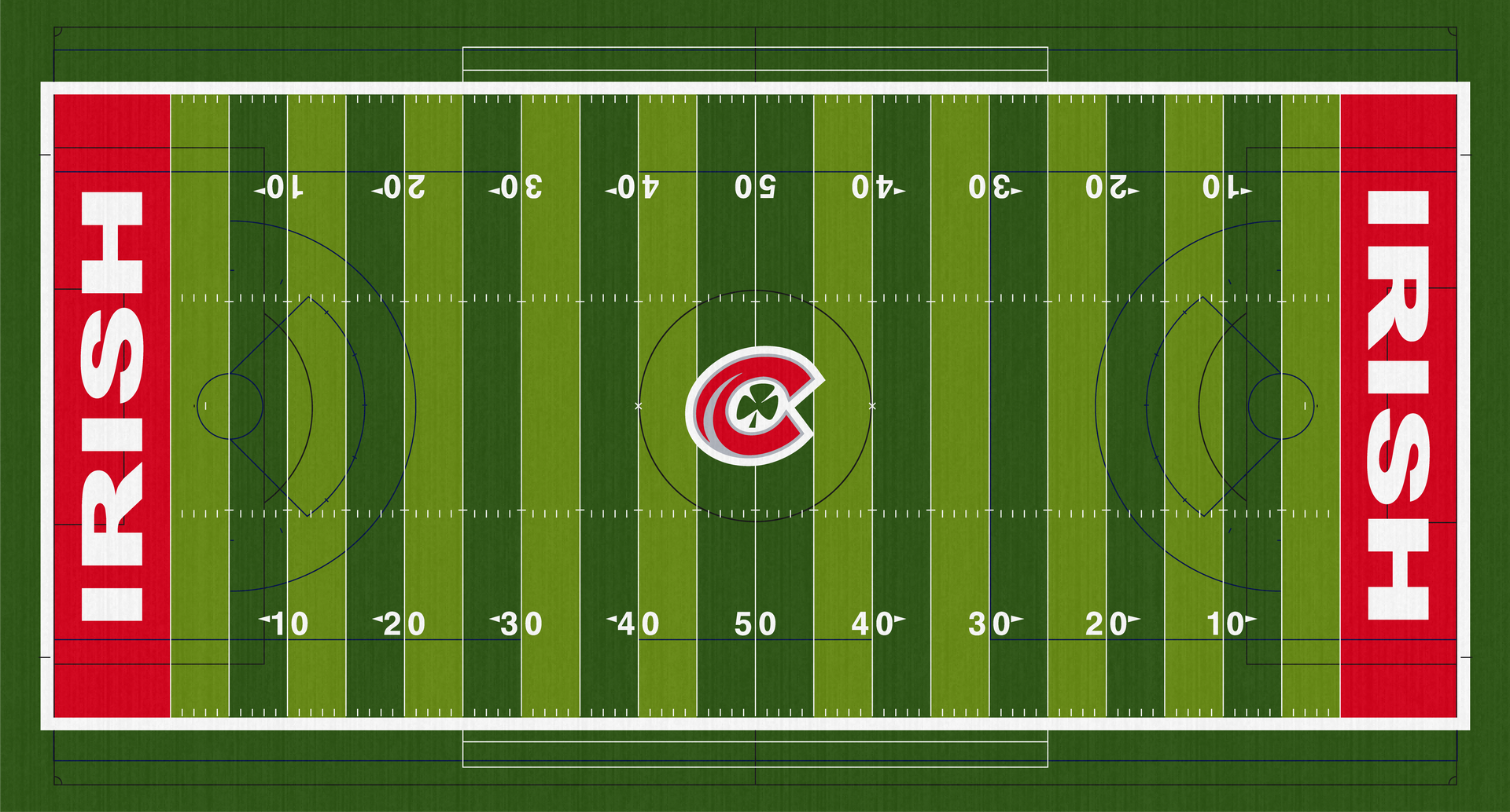 Gallagher Stadium Toledo Central Catholic Fighting Irish High School Football Turc CCHS