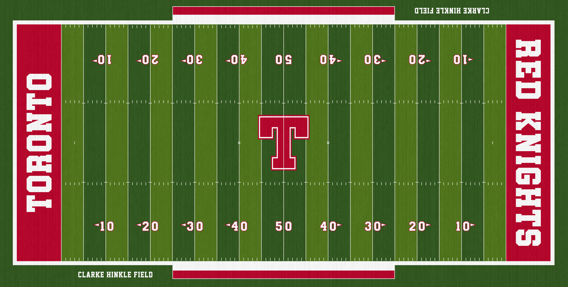 Toronto High School Red Knights Ohio Clarke Hinkle Field