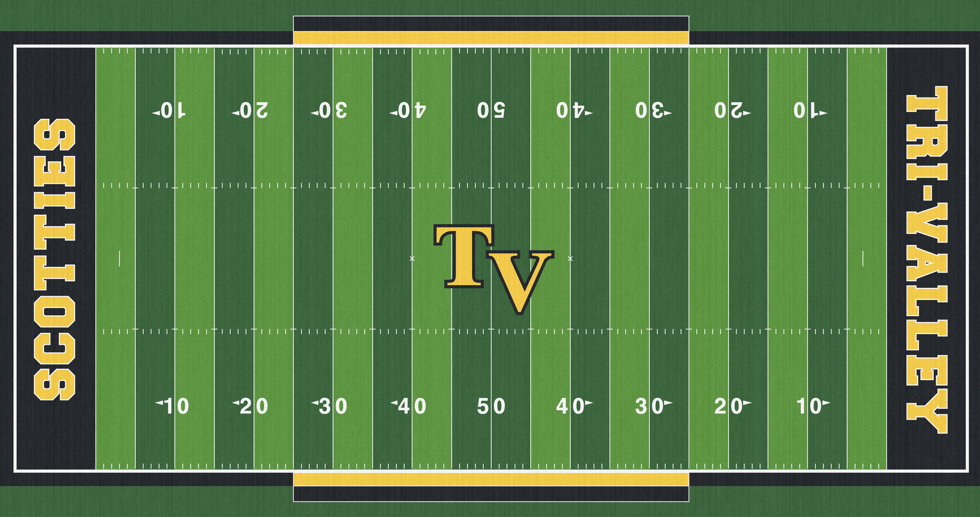 Tri Valley Scotties High School Football Turf Jack Anderson Stadium