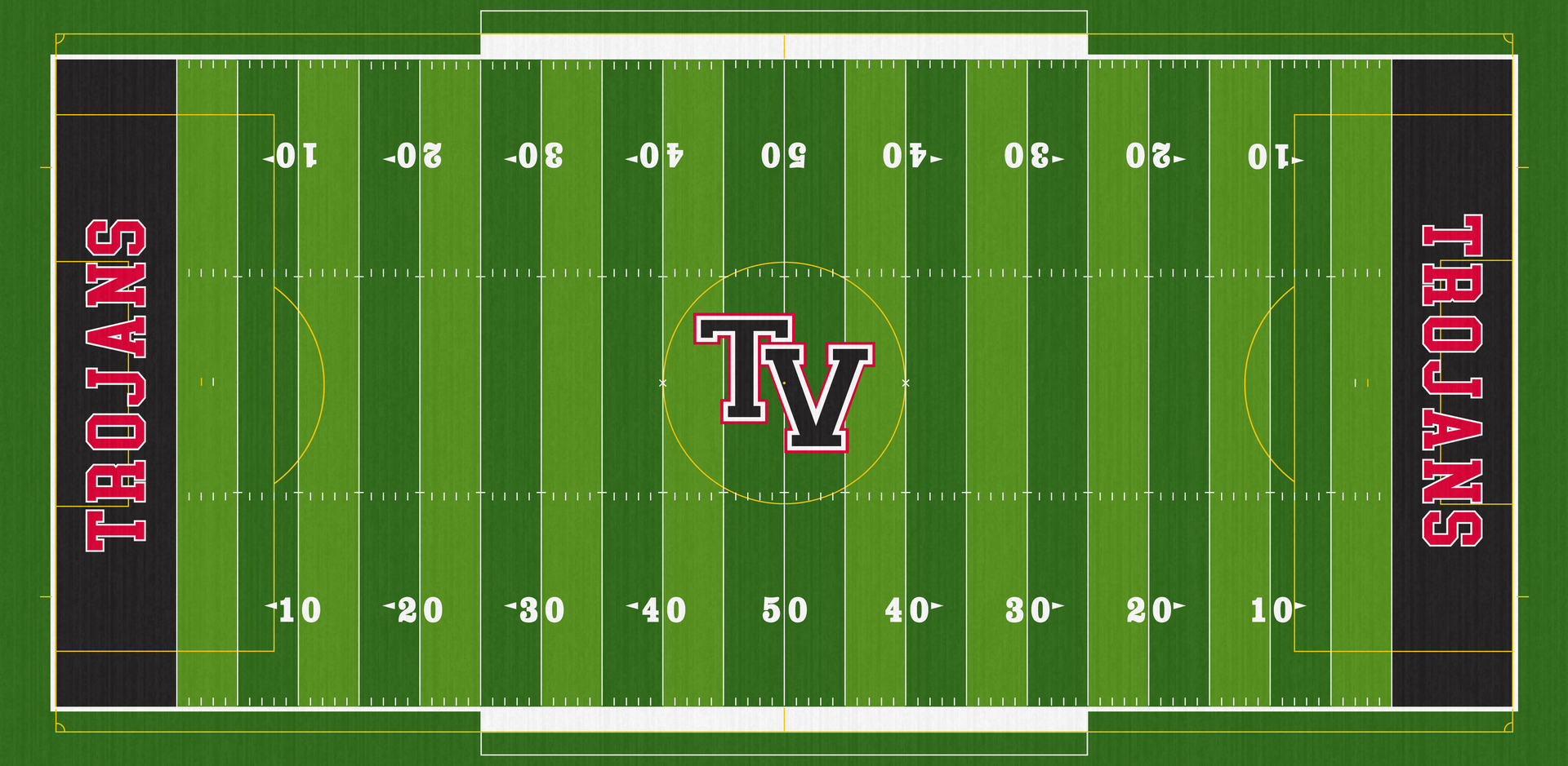 Tuscarawas Valley Trojans Tusky Vallley 
Trojan Stadium Zoarville