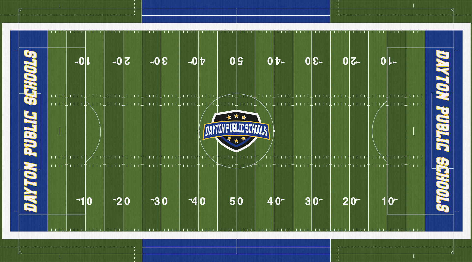 Dayton Stivers Tigers Welcome Stadium Turf