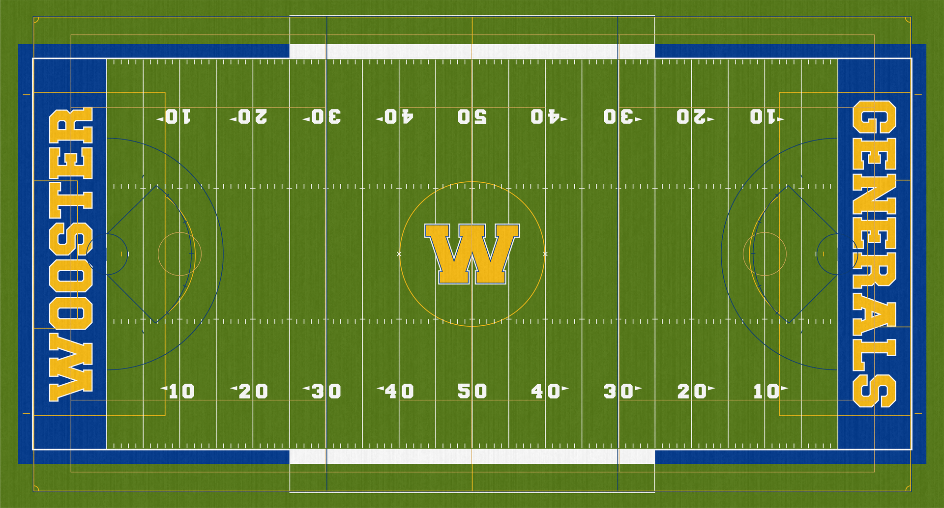 Follis Field Wooster High School Generals Woo WHS Football Turf