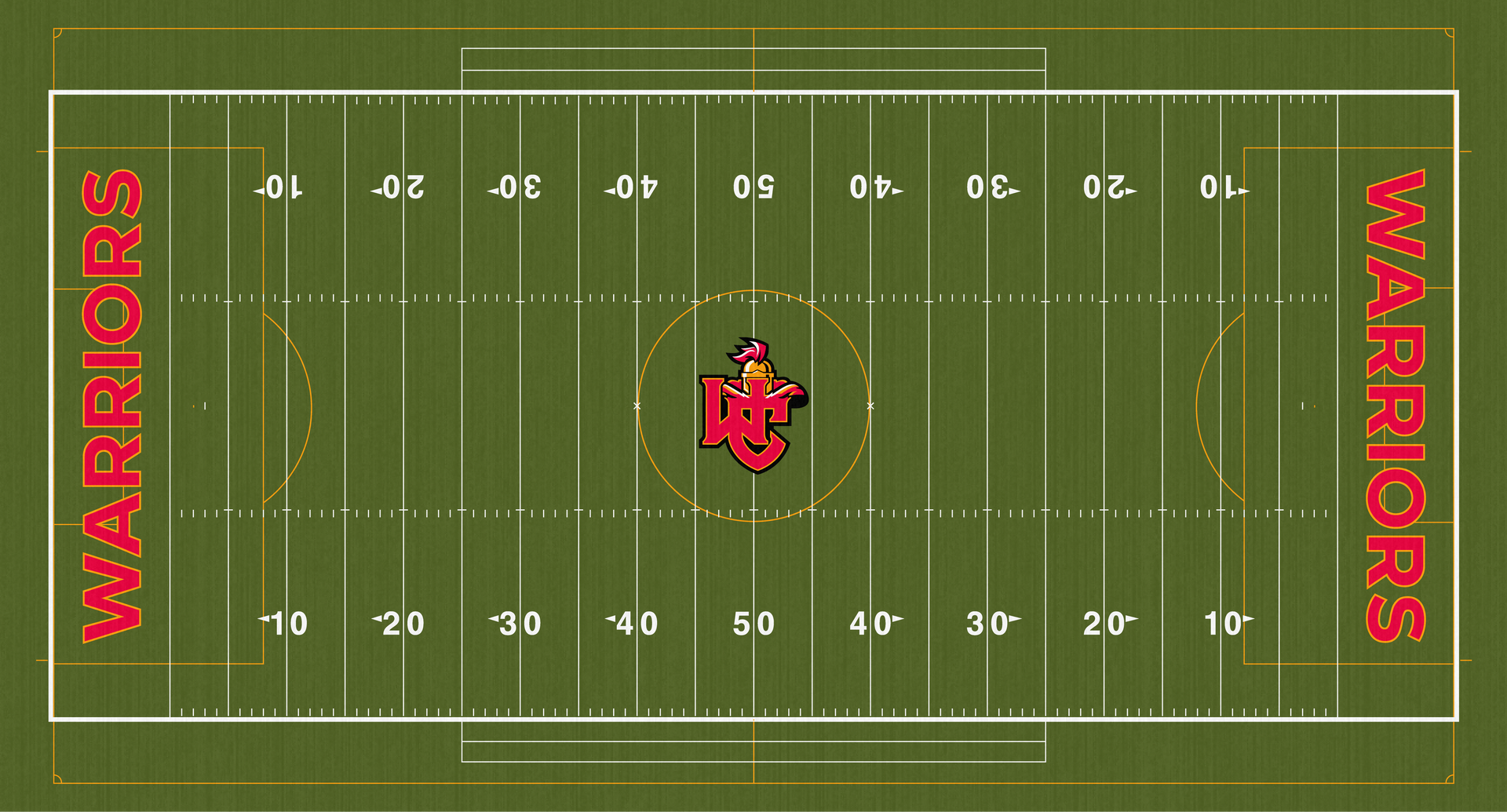 Worthington Christian Warriors High School Football Turf Franklin County