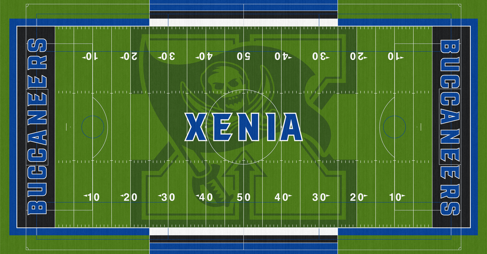Doug Adams Stadium Xenia High School Football Field Turf XHS