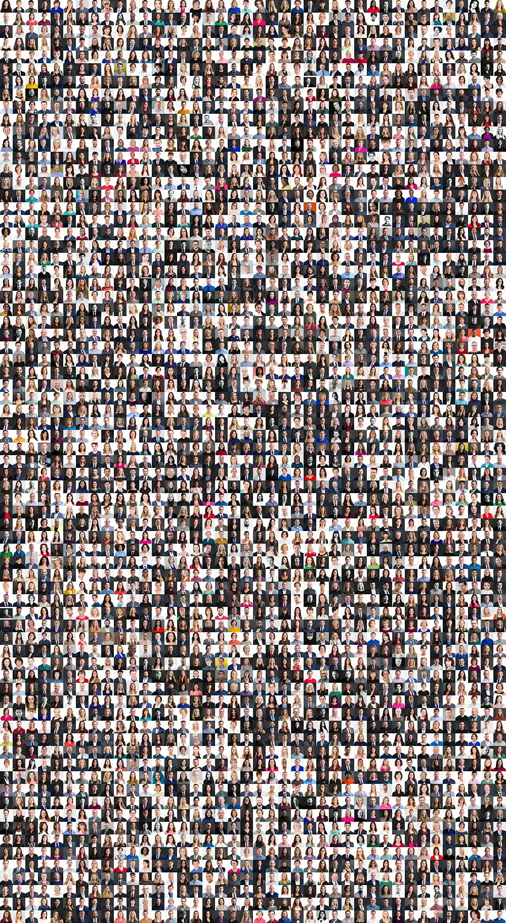Headshots Mosaic