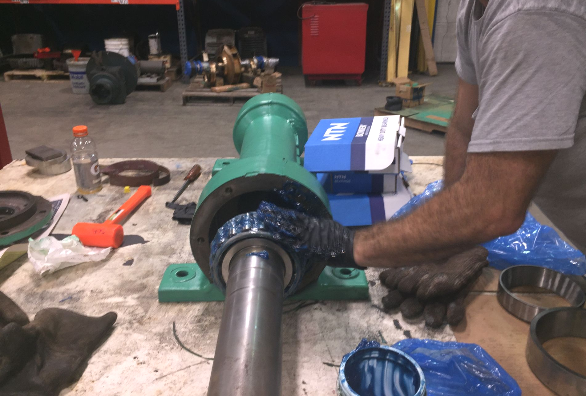 Man Welding