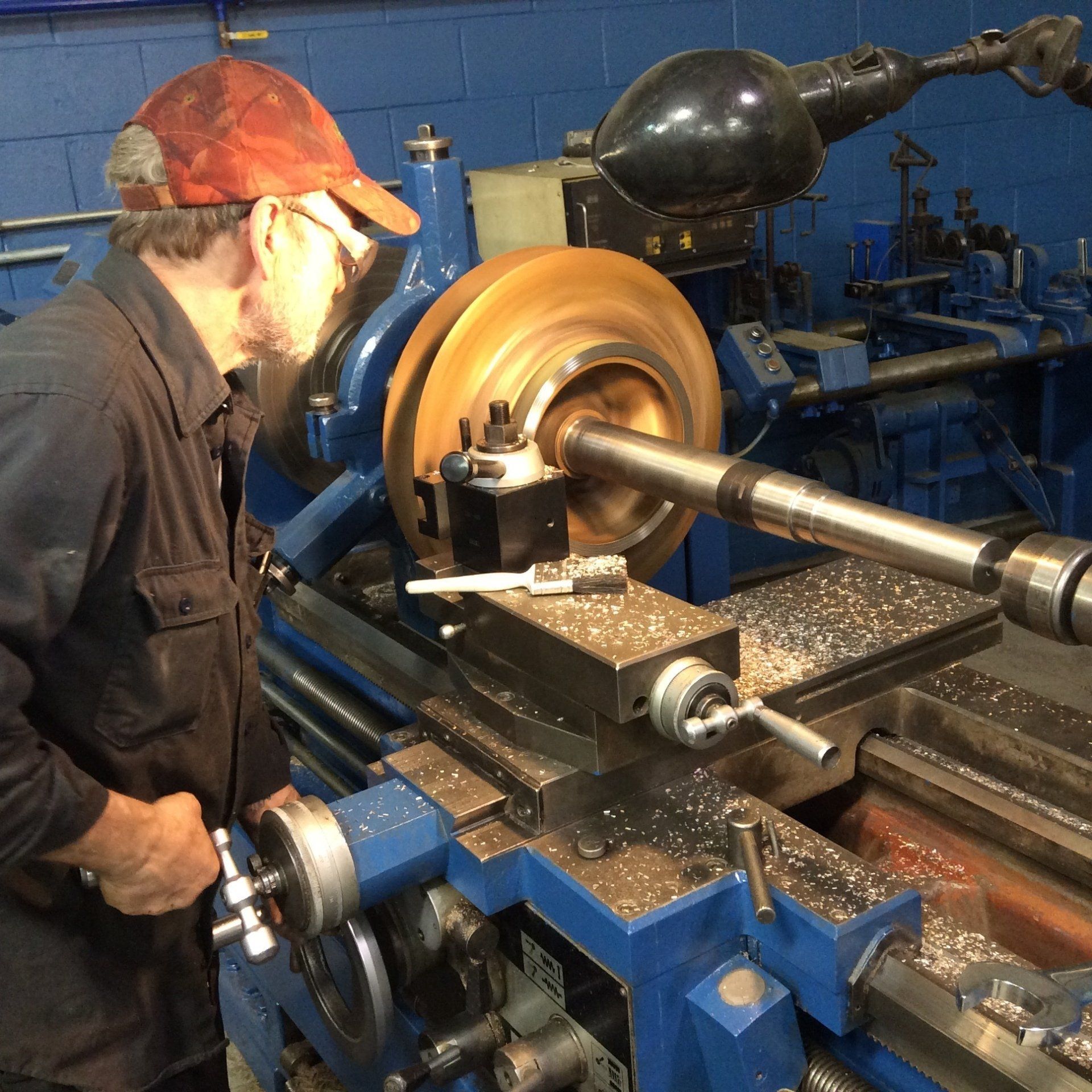 Man Welding