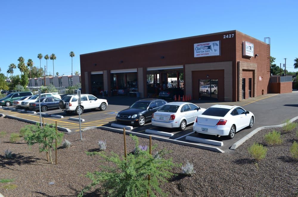 Outside of our auto repair shop in Arizona | Japanese Auto Pros