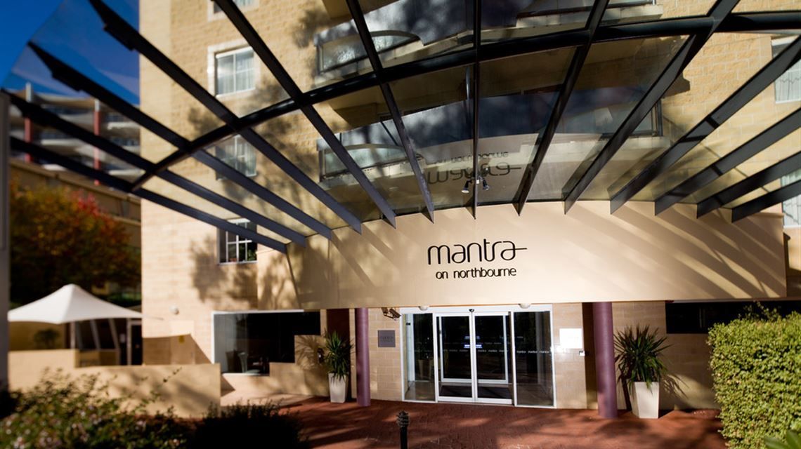 Front of Mantra on Northbourne 