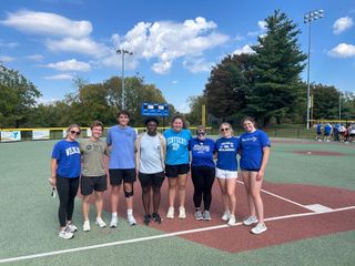 Our Medicats Volunteers at Miracle League.
