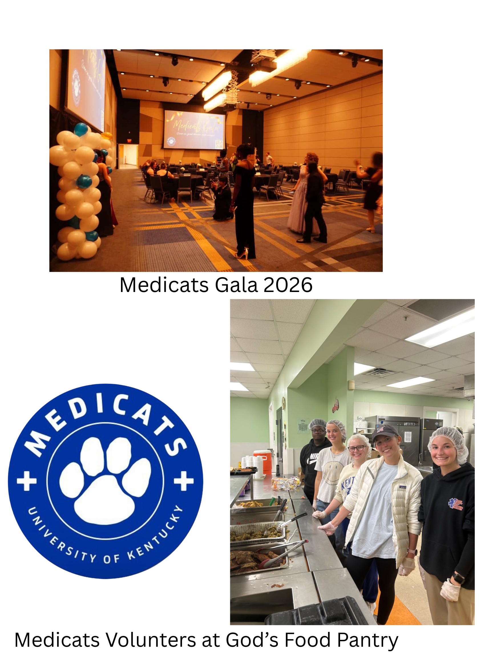 Medicats Gatherings Two photos of Medicats member gatherings and Medicats logo