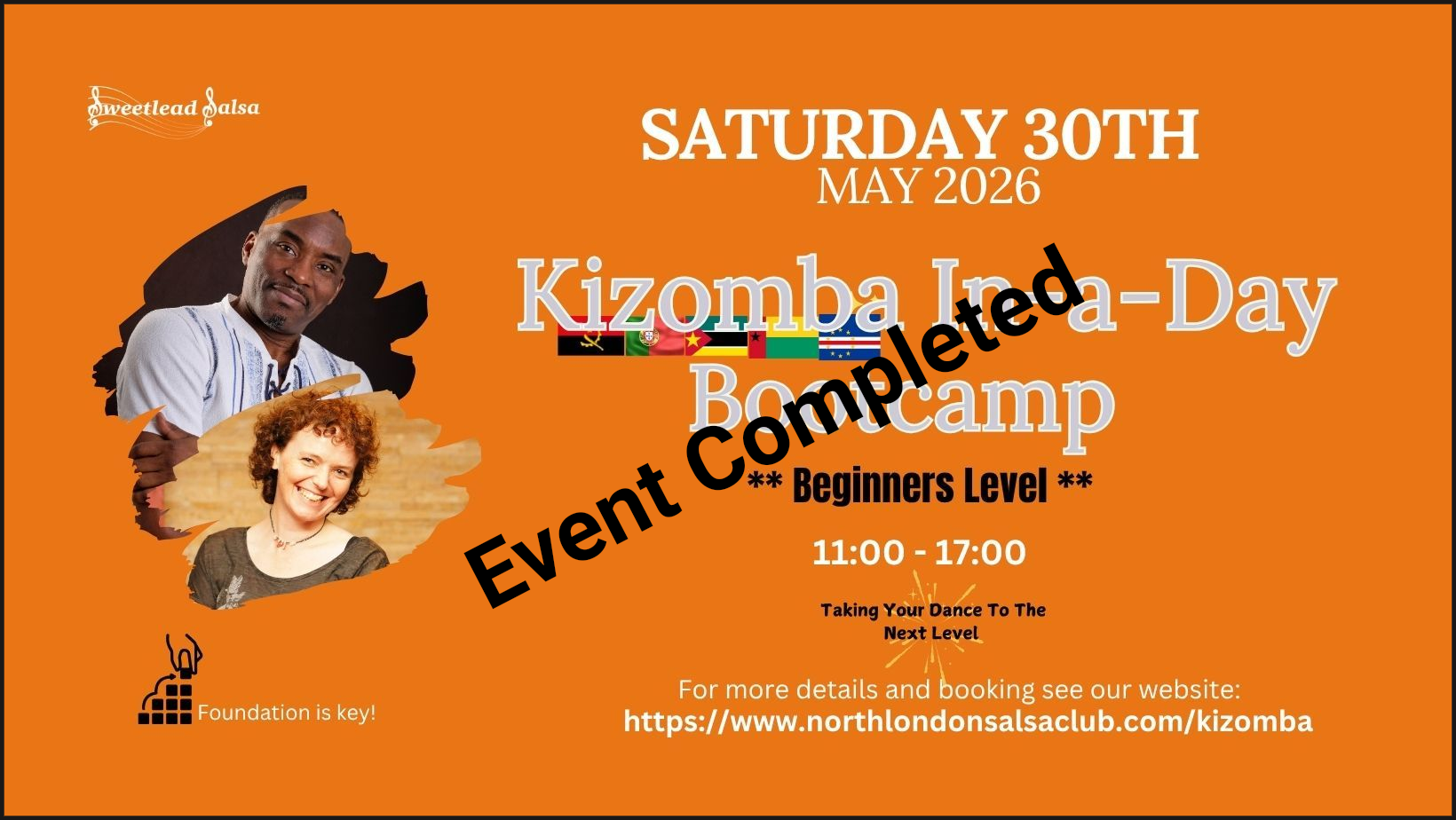 beginners kizomba classes in North London