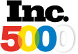 Inc. 5000 logo with black