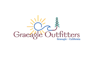 A logo for graceagle outfitters in california