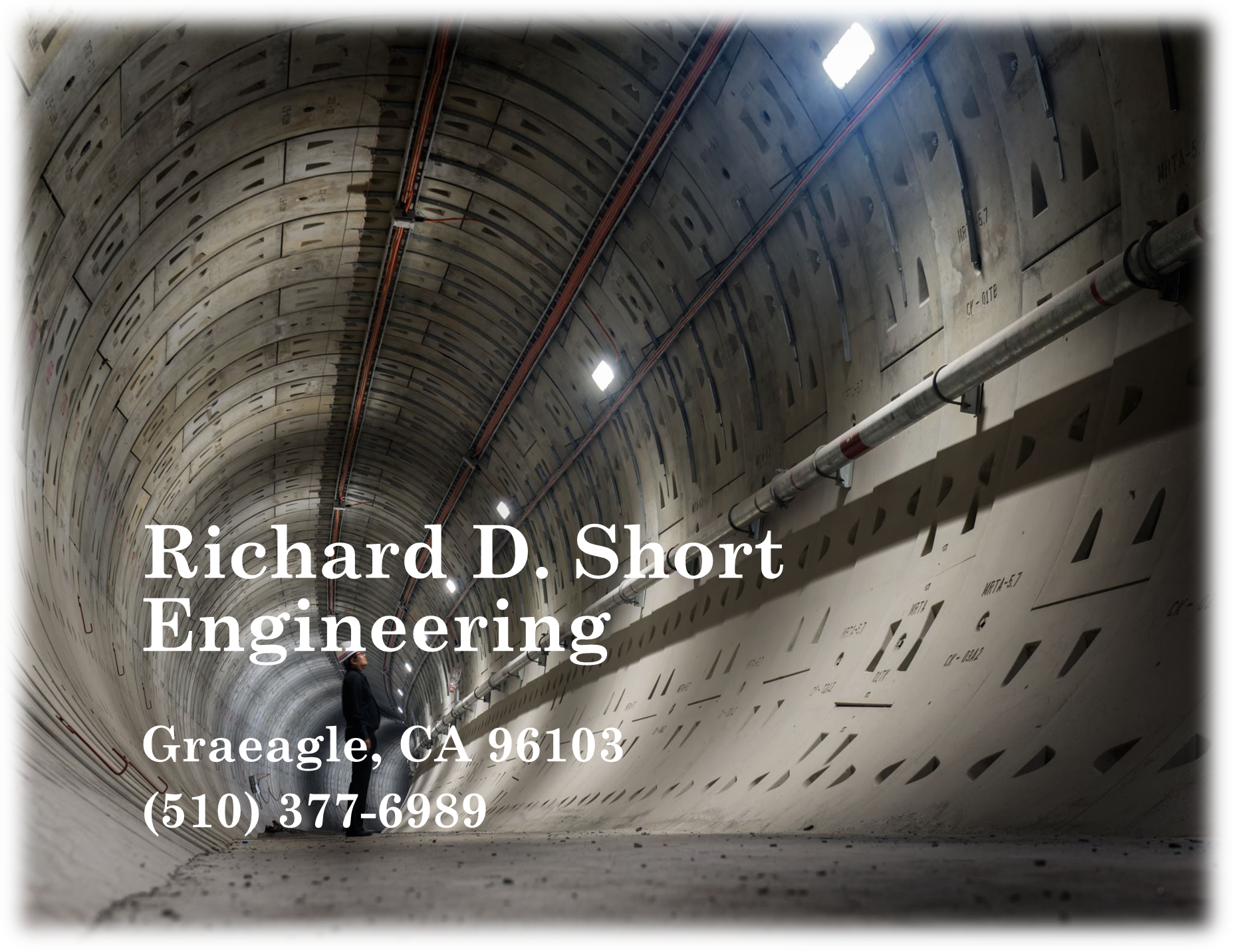 A business card for richard d. short engineering