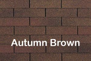 a close up of autumn brown shingles on a roof