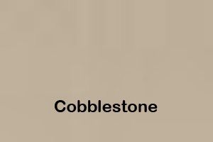 a white background with the word cobblestone on it .