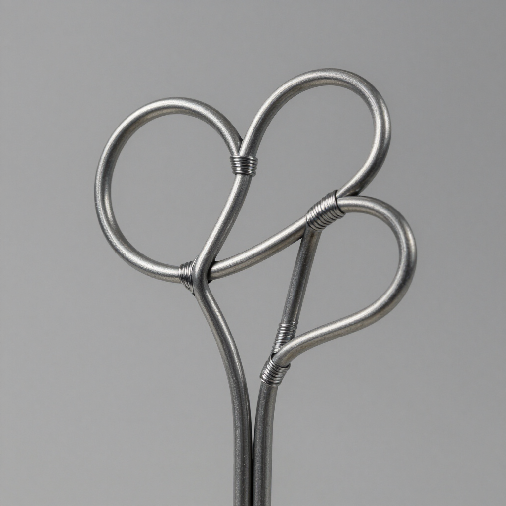 Producto decorativo en alambre galvanizado