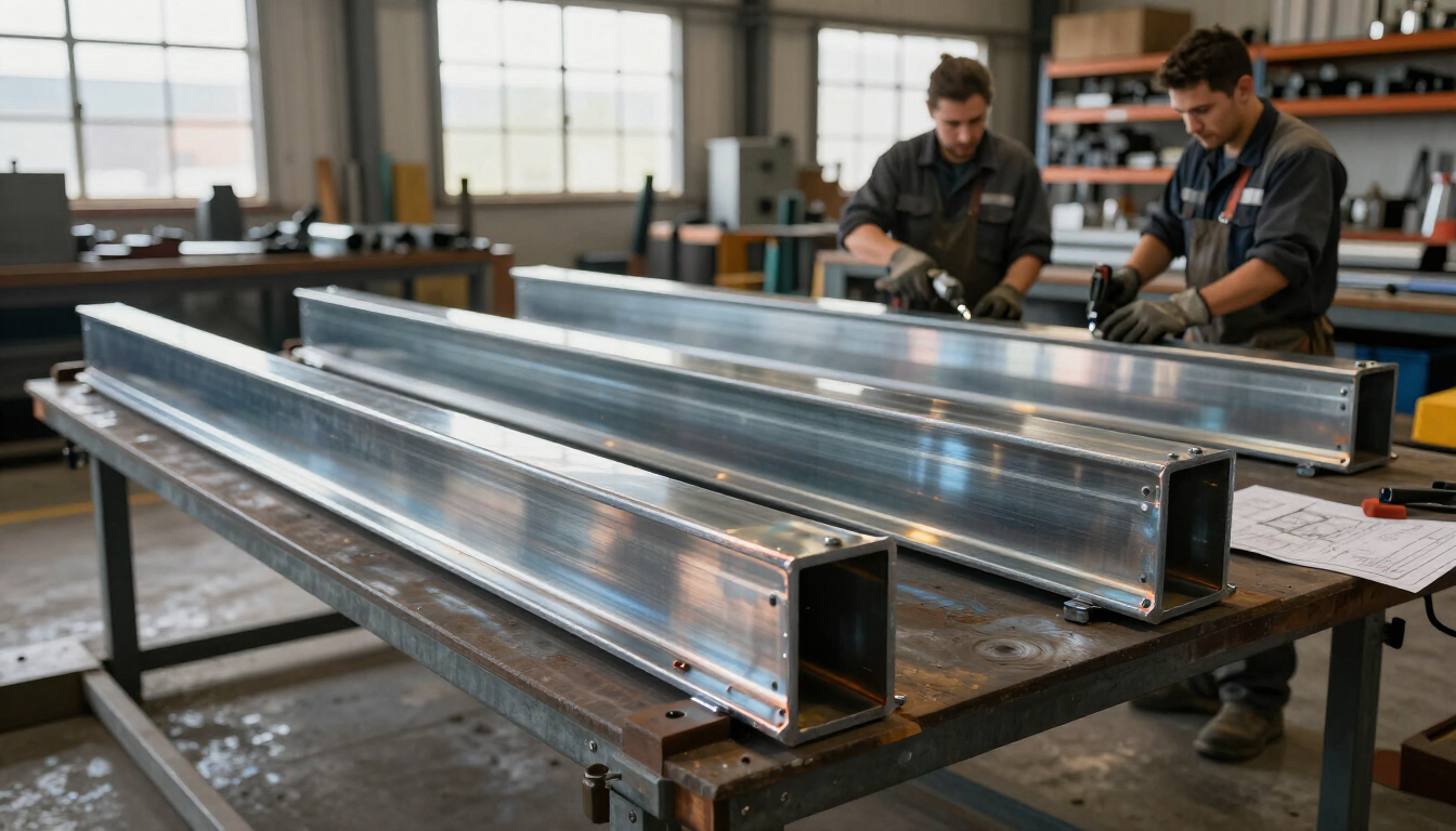 Estructura metálica personalizada en Caldas para soporte, seguridad y uso industrial o comercial.
