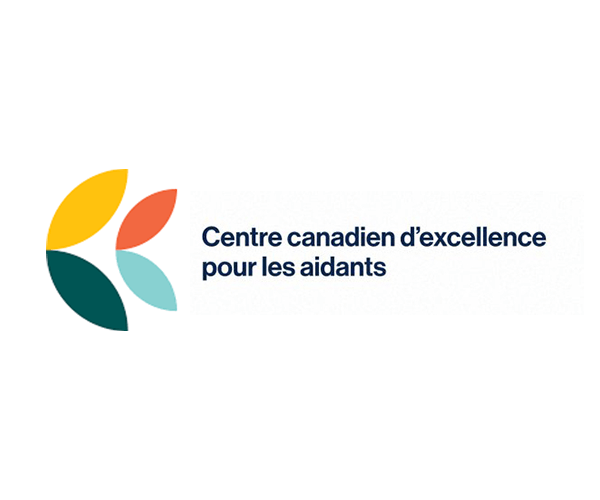 The logo for the centre canadien d' excellence pour les aidants