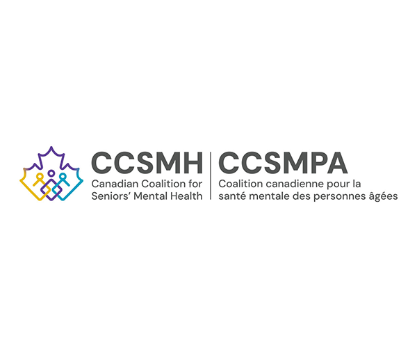 The logo for the canadian coalition for seniors ' mental health.