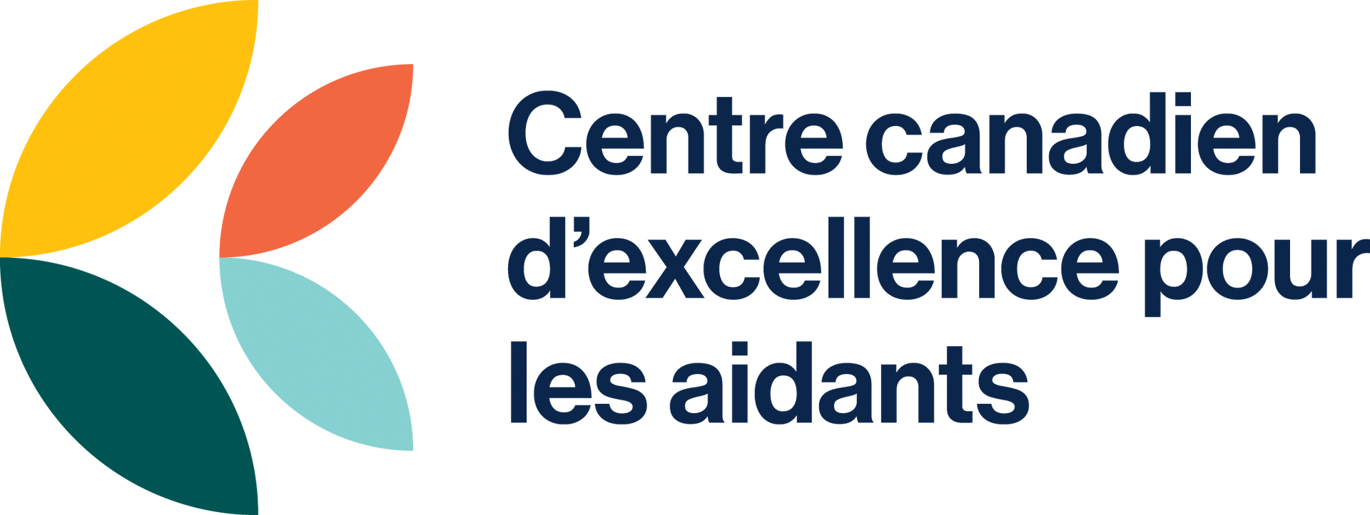 The logo for the centre canadien d' excellence pour les aidants