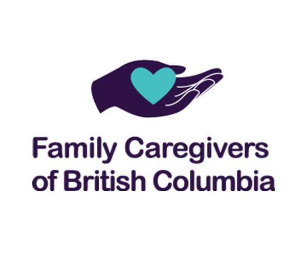 A logo for family caregivers of british columbia