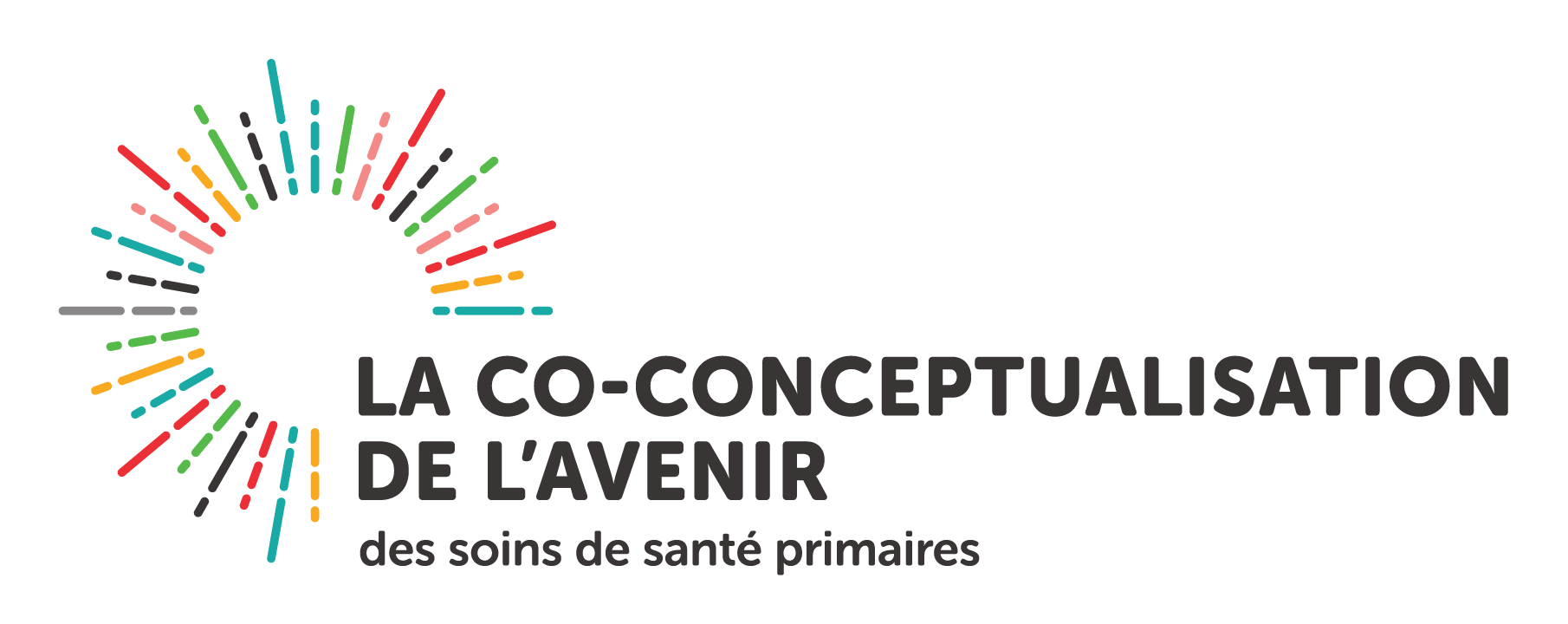 The logo for la co-conception de l' avenir des soins de santé primaires
