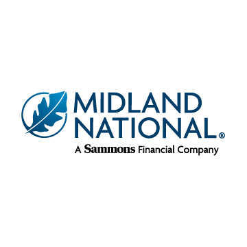 The midland national logo is a sammon financial company.