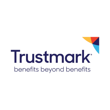 The logo for trustmark benefits beyond benefits.
