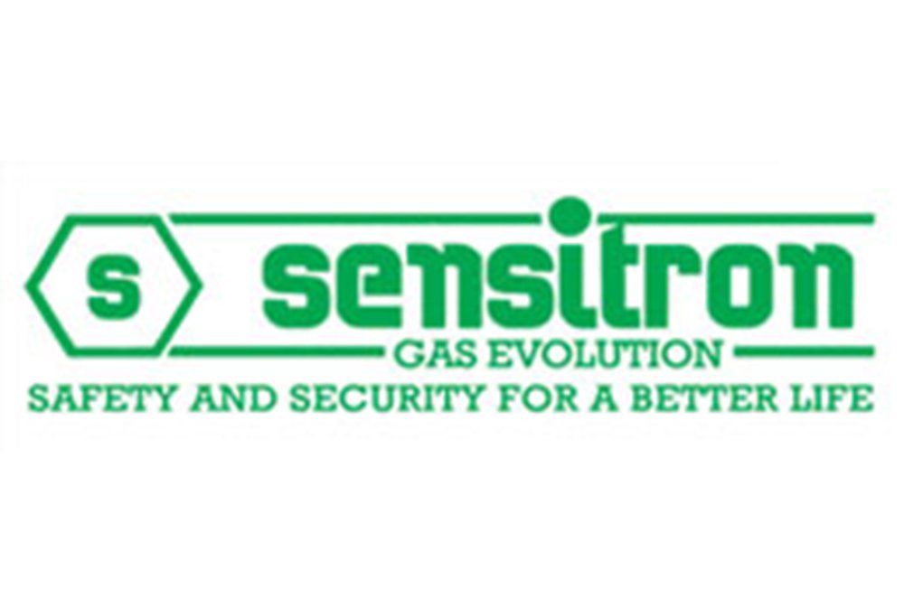 Logo verde di Sensitron Gas Evolution con la scritta