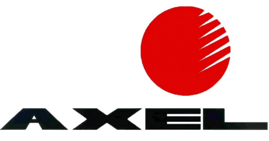 Il logo di Axel, con la parola