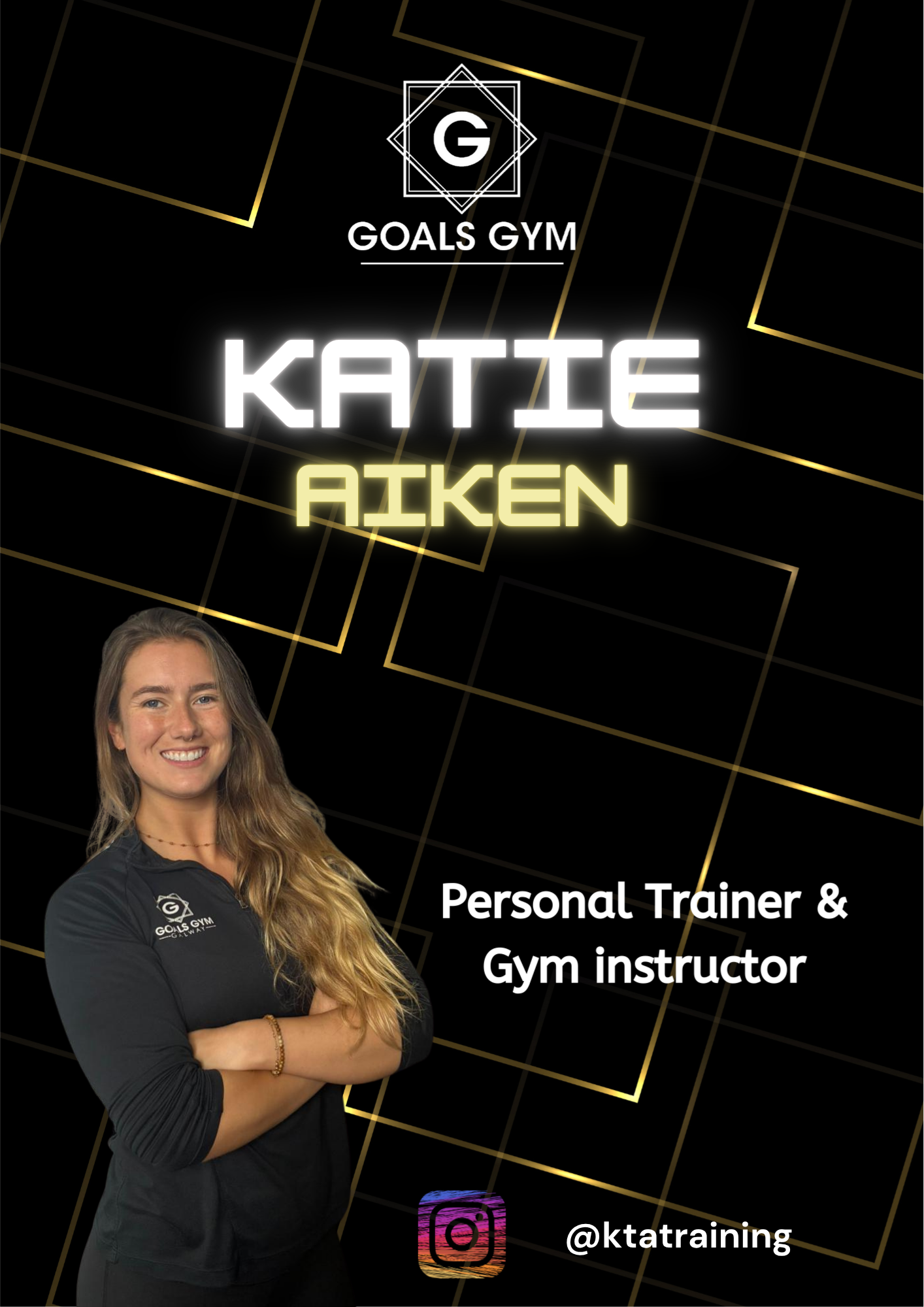 Katie Aiken - Personal Trainer & Gym Instructor at Goals Gym Galway