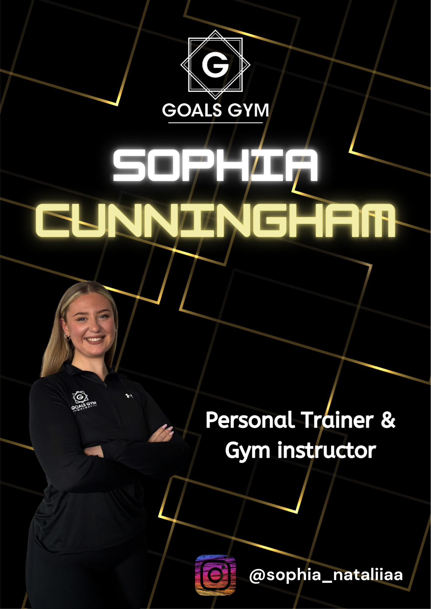 Sophia Cunningham - Personal Trainer & Gym Instructor at Goals Gym Galway