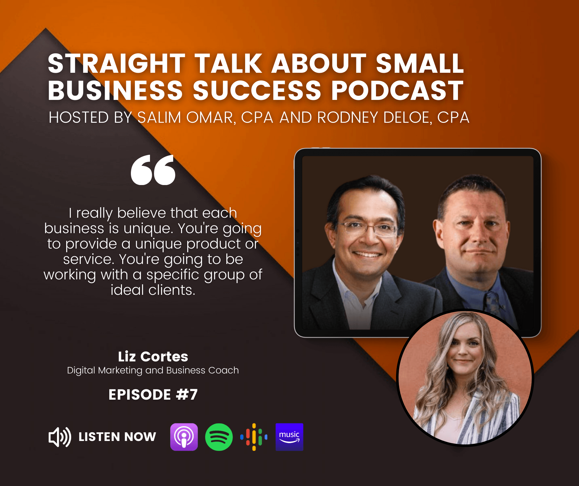 STCPA Podcast Episode 7 w/ Liz Cortes
