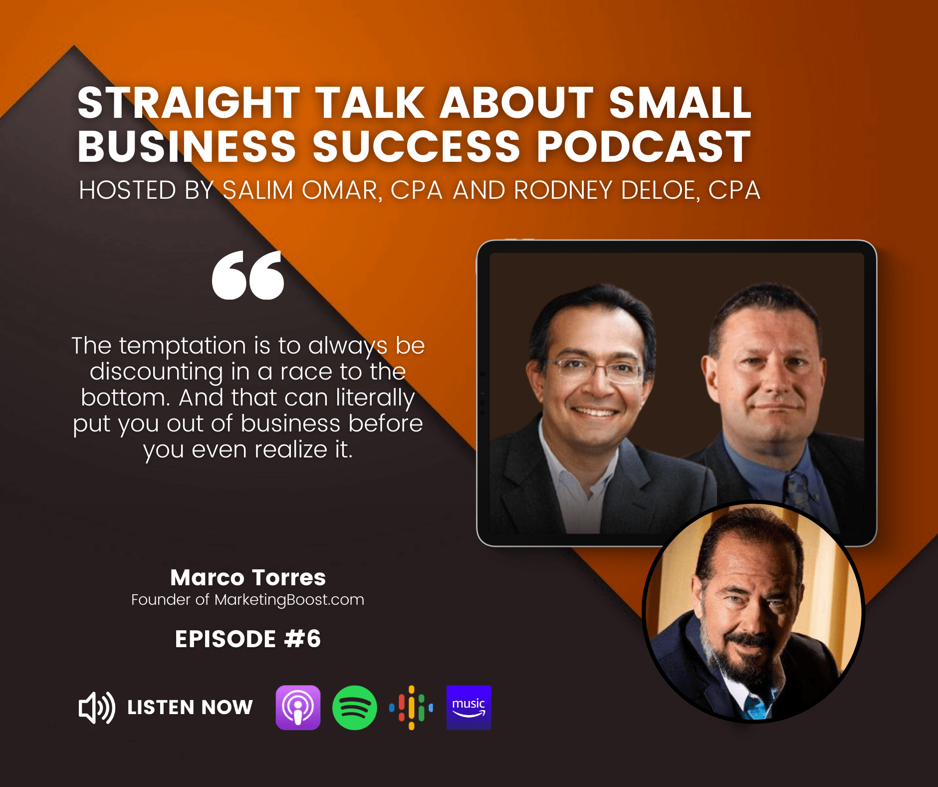 STCPA Podcast Episode 6 w/ Marco Torres