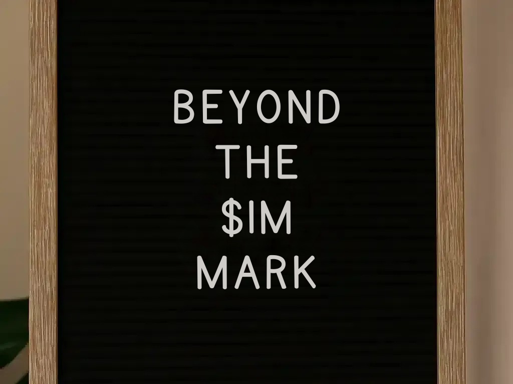 A black letter board with the words `` thrive with clarity '' written on it.