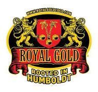 The royal gold logo is rooted in humboldt.