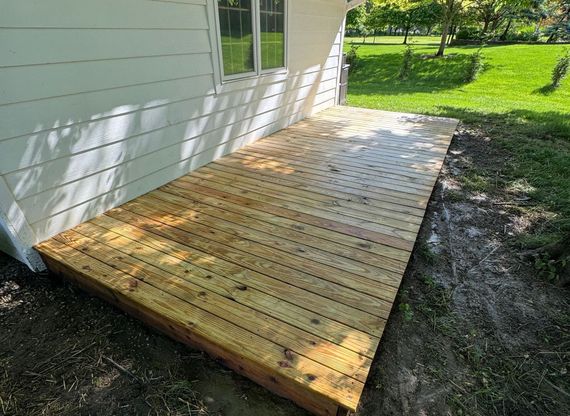 pressure washing decks and patios Indianapolis