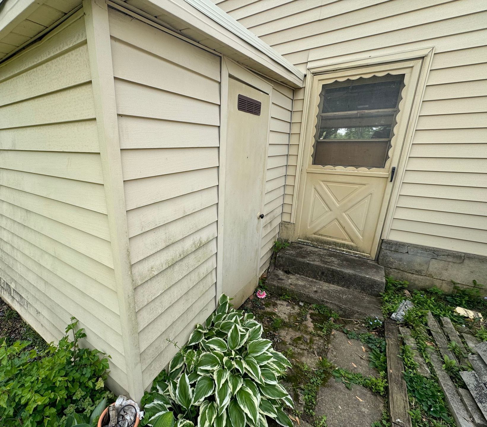 shed pressure washing