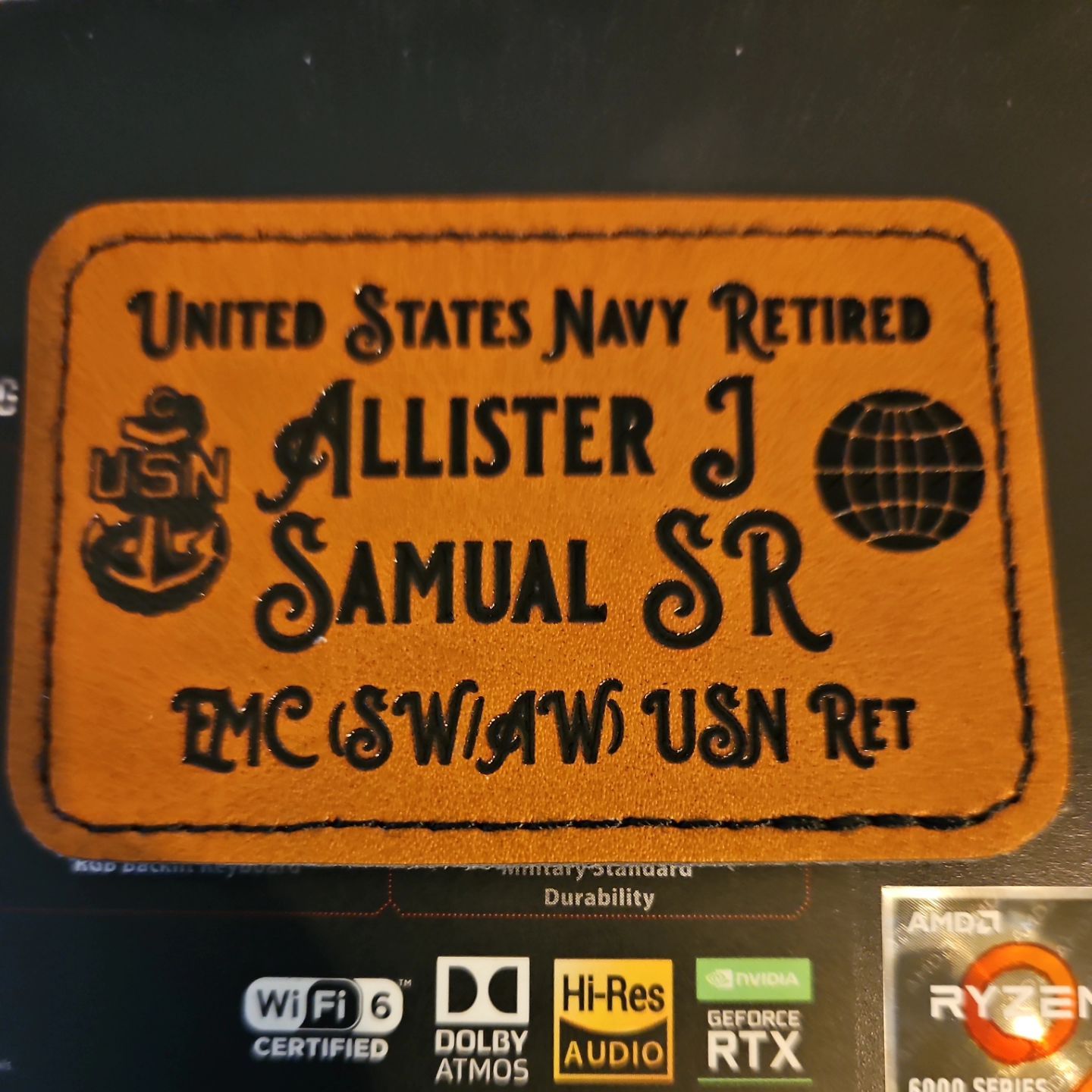 Leather patch
