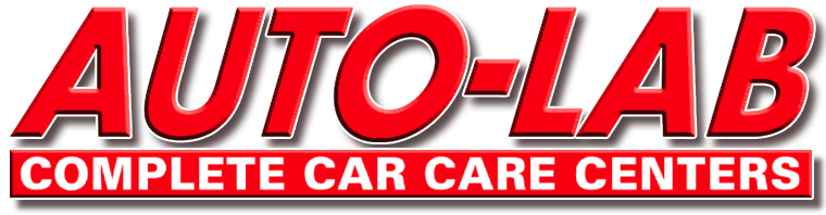 A logo for auto-lab complete car care centers