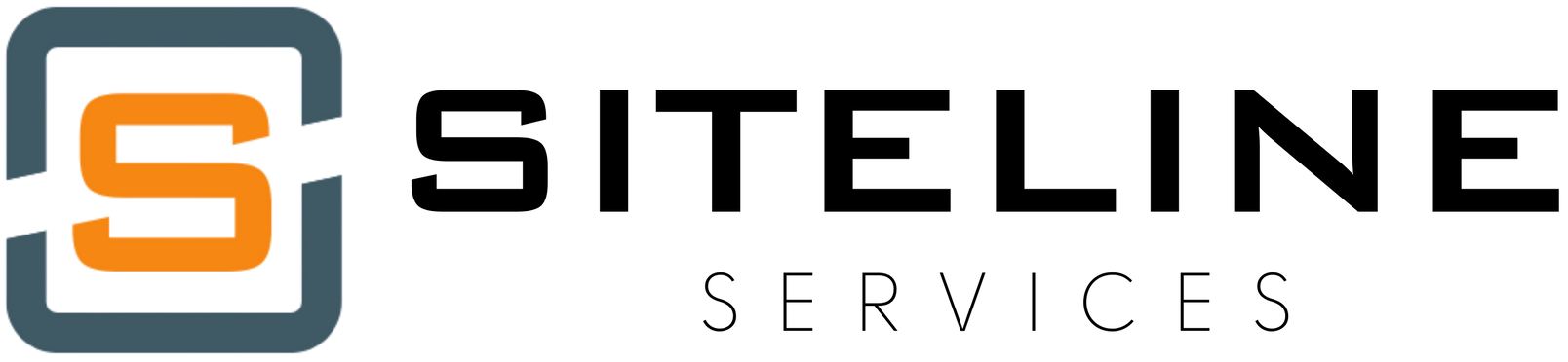 SiteLine Services logo – on-site solutions for construction and contractors