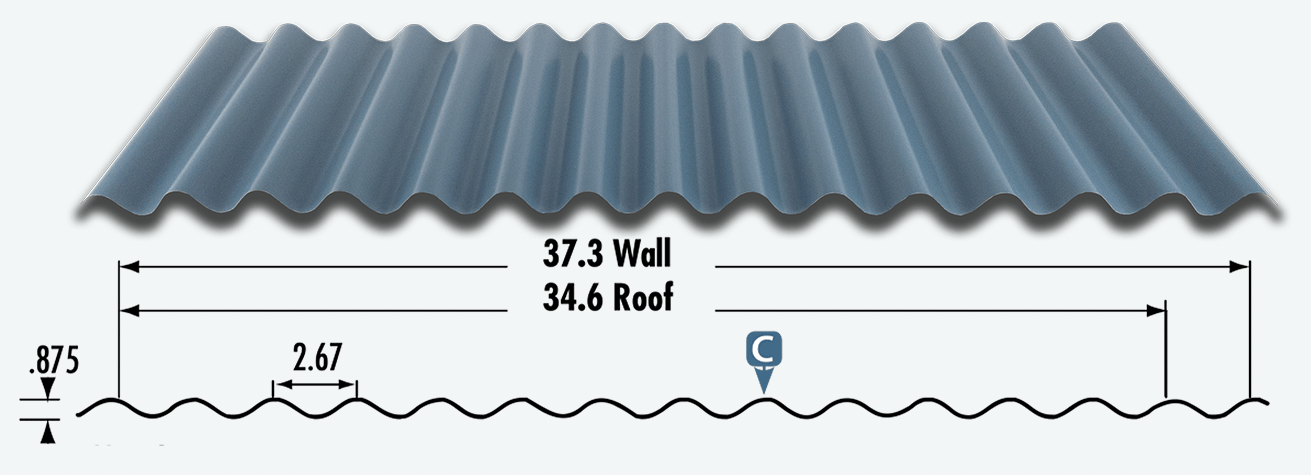 Diamond Rib Metal Panel